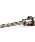 Heavy Duty SFU1204 Ball Screw With 1204 Single Ball Nut, Cold Roller Linear Actuator, Smooth Low Backlash Motion, Heat Treated Steel