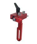 Slick Aluminum T Track Miter Stop Rail For Woodworking Jigs Dead Nuts Precise Cutting Setup Smooth Glide Tracks in red aluminum