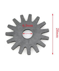 Heavy Duty 10 Piece Wheel Dresser Replacement Blades Quick Swap Shovel Sharpener Heads rough steel 28mm wheel for grinding tools