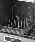 Interior view of Compact Countertop Dishwasher Rocks Zero Stress Cleanup With Fast Dry Cycle And Responsive Touch Panel, showcasing the rack design.