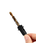 Hand holding Beast 215mm 8.46 Inch HSS Bi Metal Hole Saw Cutter For Wood Plastic Metal Plywood Steel Heavy Duty DIY Drill Bit