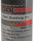 Tool Crib oil can with black cap and metallic label, 16 oz aerosol for tool maintenance
