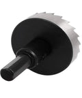 Pro Grade Two Piece 42mm Hole Saw Set With 6mm Drill Bit, 69mm Overall Length, Heavy Duty HSS Spring Loaded Design