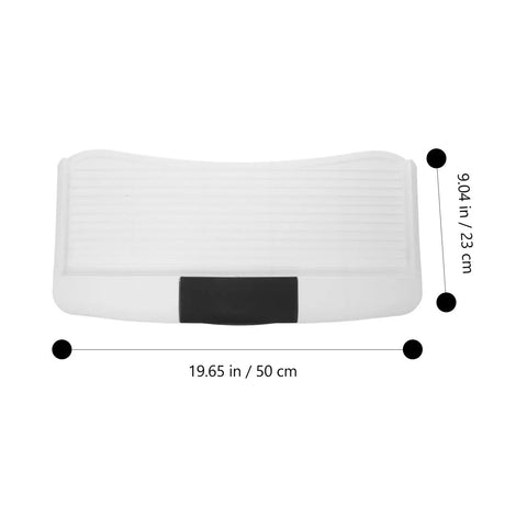 Premium Under Desk Keyboard Tray With Dead Simple Pull Out Shelf And Swivel Mouse Dock Plus Quick Grab Pen Pocket For Zero Hassle Clutter Free Home Office Setup, dimensions 19.65 in x 9.04 in.