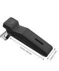 Side view of 2 Pack Rubber Draw Latch Replacement For Boat Compartments And More Flexible Hook Lock Easy Install Durable Marine Cabinet Latch