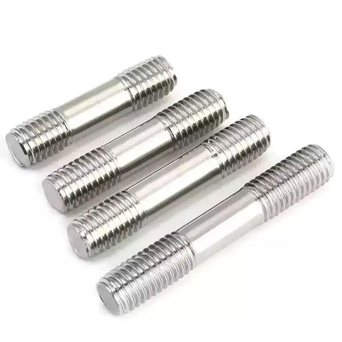 Four M6 double end thread stud rods made from tough 304 stainless steel for no sweat workshop assembly.