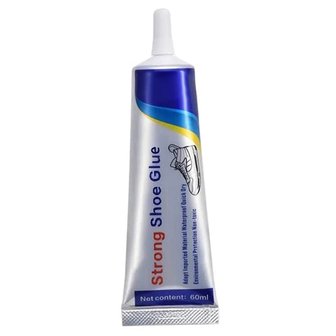 Tube of Heavy Duty Waterproof Shoe Sole Repair Adhesive For Sneakers Boots Leather Handbags And Heels With Easy Precision Tip