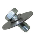 Pro Grade Top Shelf Heavy Duty Clutch Bolt With Flat Washer Hex Screw Kit For Predator 212Cc 6 5Hp Mini Bike Go Kart Engine close-up of the hex bolt and washer