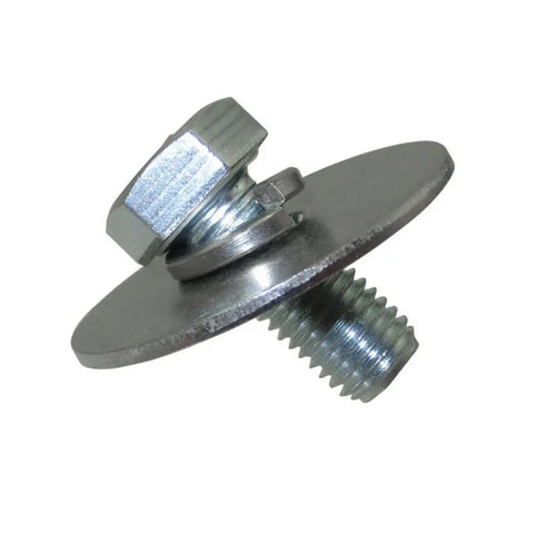 Pro Grade Top Shelf Heavy Duty Clutch Bolt With Flat Washer Hex Screw Kit For Predator 212Cc 6 5Hp Mini Bike Go Kart Engine close-up of the hex bolt and washer