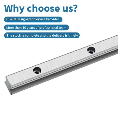 Heavy Duty Linear Guide Rail 600mm HGW15CC Only Rail For CNC Machines Smooth Glide Precision Track Taiwan Made