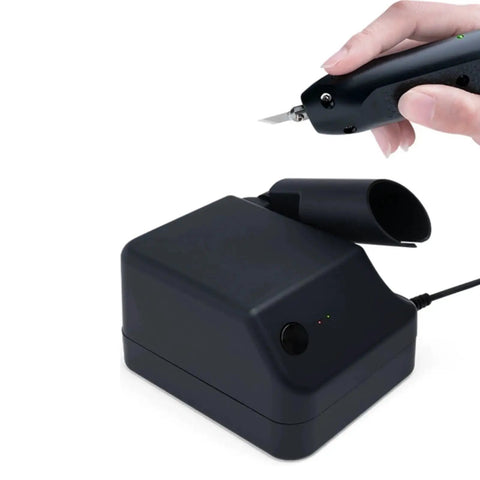 Acrylic Cutting Replacement Kit for 3D Printing Tools and Post-Processing, easy install cutting tool with black handle.