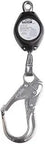 11 Foot Baseline Web Self Retracting Lifeline With Aluminum Housing And Swivel Top No Nonsense Carabiner Included 1 Pack