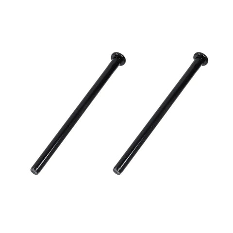 4 Inch Door Hinge Pins Black Set Of 10 For Interior And Exterior Hinges, Heavy Duty Iron Replacement For Doors, Window Hinge Pins For Kitchen