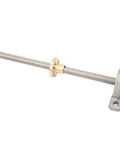 Pro Grade Lead Screw And Linear Guide Kit with brass nut and support, part of the heavy-duty industrial automation components