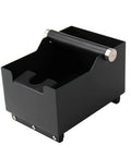 Espresso Knock Box With Tamping Station Base And Portafilter Stand, Stainless Steel Coffee Grounds Bin For 51mm Portafilters