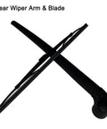 Rear wiper arm and blade for Audi Q7, part of the Audi Q7 Front Right Passenger Side Windshield Wiper Arm Fits 2007 2016 package