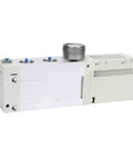 Side view of Multi Stage Vacuum Generator With Integrated Control Valve And Silencer, Compact All In One Vacuum System Made For High Efficiency
