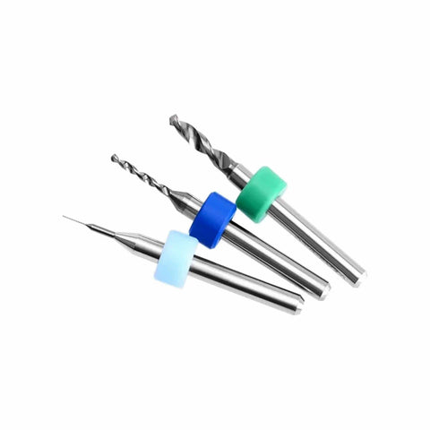 Pro Grade Precision Drill Bit Set for CNC Lathe and PCB Projects, Mini Twist Bits From 0.1mm to 2.0mm, Small Fixed Shank Bits