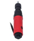 Tough As Nails Pneumatic Air Die Grinder A Solid Workhorse delivering a steady 4000 RPM with ergonomic red and black grip.