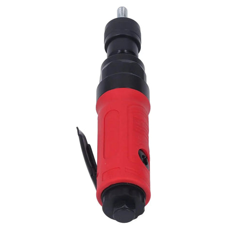 Tough As Nails Pneumatic Air Die Grinder A Solid Workhorse delivering a steady 4000 RPM with ergonomic red and black grip.