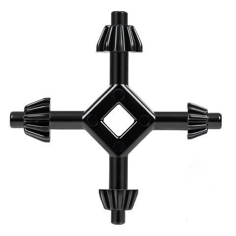 4 In 1 Drill Chuck Key Wrench Set For Drill Press And Power Tools Fits One Quarter Inch Three Eighths Inch And One Half Inch Chucks Black Finish