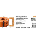 Pro Shop Essential 4 Inch Rabbeting Cutter Head Built From Solid Aluminum With Razor Sharp Carbide Knives, 100mm diameter head.