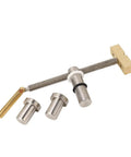 Heavy Duty Woodworking Bench Dog Clamp For Rock Solid Workholding Metal Desktop Clip with CNC Machined Copper