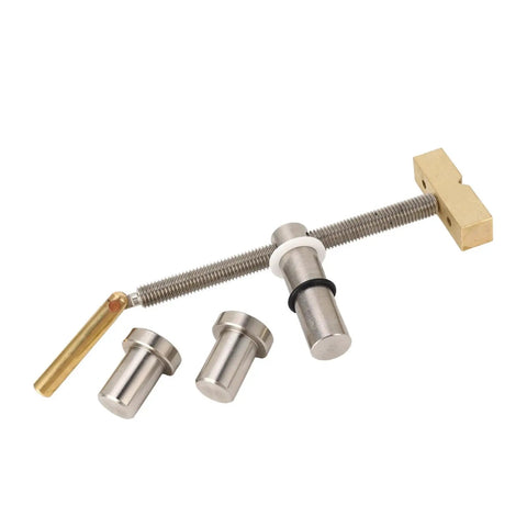 Heavy Duty Woodworking Bench Dog Clamp For Rock Solid Workholding Metal Desktop Clip with CNC Machined Copper