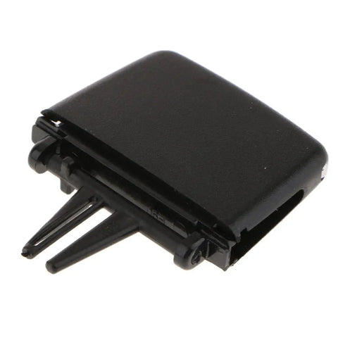 Direct Plug And Play No Splice Air Vent Clip Kit For BMW 3 Series E92, Easy Install With Factory Connector, Durable Black Plastic, No Cutting Needed, Compact Clip Design, Secure Fit For Stock Air Vents. Single black plastic BMW E92 front vent clip.