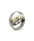 Top Shelf 22308CAW33 Spherical Roller Bearing 40X90X33mm Chrome Steel heavy duty part for rolling mills, showcasing inner structure.