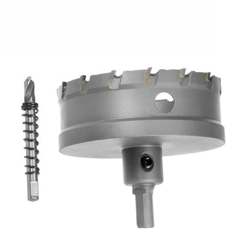 Ultimate 22.5mm TCT Hole Saw Drill Bit Kit Made Of Tough Alloy Carbide And Cobalt Steel For Effortless Drilling Through Stainless Steel Plate Iron And Tough Metal Cutting Jobs Like A Pro This Heavy Duty Opener Makes Quick Work Of Any Hard Material You. 22.5mm TCT hole saw with pilot drill bit