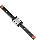 250mm Linear Sliding Rail Guide With Carriage Block For 3D Printer And CNC Machines Rock Solid Smooth Stainless Steel Bearings Durable Black Finish Includes Rail And Carriage
