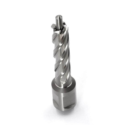 Annular cutter with Weldon shank, 3/4 in shank, 1/2 in cutting diameter for magnetic drill press