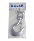 304 Stainless Steel American Type Swivel Lifting Clevis Chain Hook With Latch in packaging, 1000Kg limit, 360 degree rotation