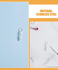 Premium Stainless Steel R Shape Industrial Pins For Secure Mechanical Assembly Plus Heavy Duty Fasteners on light surface.