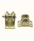 Two Pcs V Shaped Rail Pulley Grooved Roller 32mm Wheels For Sliding Doors And Cable Track Systems Replacement Part