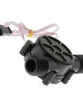 Front view of 20V Micro Hydro Turbine Generator for Water Power that delivers Big Power Flow, Efficient Energy Conversion, and a Super Compact
