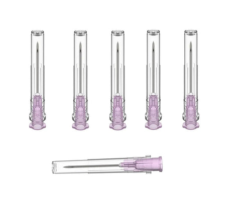 Sterile 18 Gauge 1 Inch Luer Lock Needles Pack Of 100 Disposable Individually Wrapped For Lab Research Industrial Use Plant Cultivation