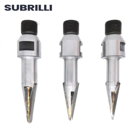 Heavy Duty CNC V Bit Router Bits With 1/2 Inch Shank For Dead Nuts Tight Stone Engraving And Milling 3Mm 5Mm 8Mm Three Piece Set Smooth Conic Cutter with sharp tips