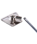 Soft Close Safety Hinges For Toy Box And Furniture Cabinets With Gas Spring Telescopic Rod Iron Head Design, parts view