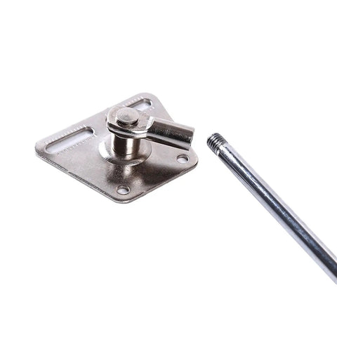 Soft Close Safety Hinges For Toy Box And Furniture Cabinets With Gas Spring Telescopic Rod Iron Head Design, parts view