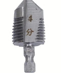 Heavy Duty 20Mm Ppr Pipe Threader Internal Cutter for Water Lines, 20mm metal cutter detail, hex shank, durable plumbing tool