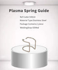 Stainless steel plasma spring from 24Piece Plasma Cutter Spare Parts Kit For S25 S25K S30 S35 S45 Torches on display stand