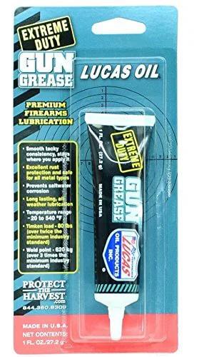 Extreme Duty Gun Oil And Grease Kit With Needle Oiler For Guns 1oz Oil And 1oz Grease Made In USA packaging front view