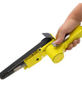 Air Belt Sander Polisher Kit With 20x520mm Belt, Pneumatic DIY Sanding Belt Attachment For Grinders, hand holding tool