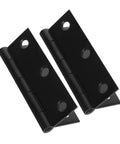Rotating Concealed Hinges For Doors And Cabinets, Black Interior Small Shutter Hinge Set, 2 Pack, Durable