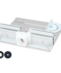 Knockout Aluminum Alloy Router Lift System Kit Featuring Heavy Duty Table Insert Plate Universal Woodworking Mounting Base with adjustable components.