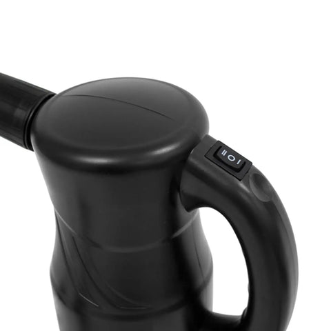 Electric Air Duster And Blower For Home And Office Cleaning With Dual Speeds 39000 And 28000 RPM plug-in handle and switch
