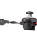 Scotty 2500 Electric Line Trap And Pot Puller Heavy Duty Stainless Steel compact design with black finish and mounting arm.