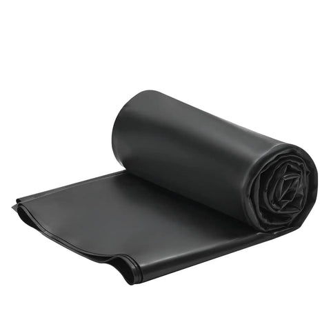 Tough As Nails Epdm Roll Roofing 15 By 30 Feet 45 Mil Thick Waterproof Membrane rolled up view for flat roofs, sheds, and ponds.